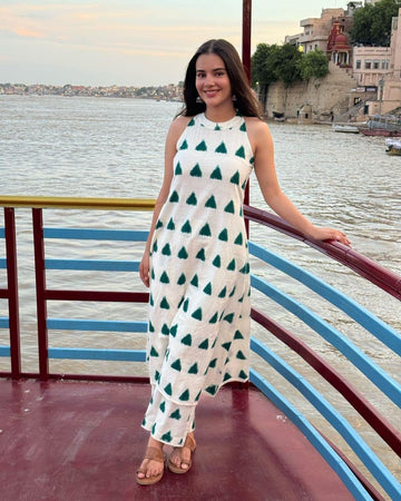 Women Cotton Fashionbale Printed Kurta Pant Set