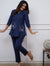 Classy Summers Special Cotton Cord Set with White Thread Embroidery