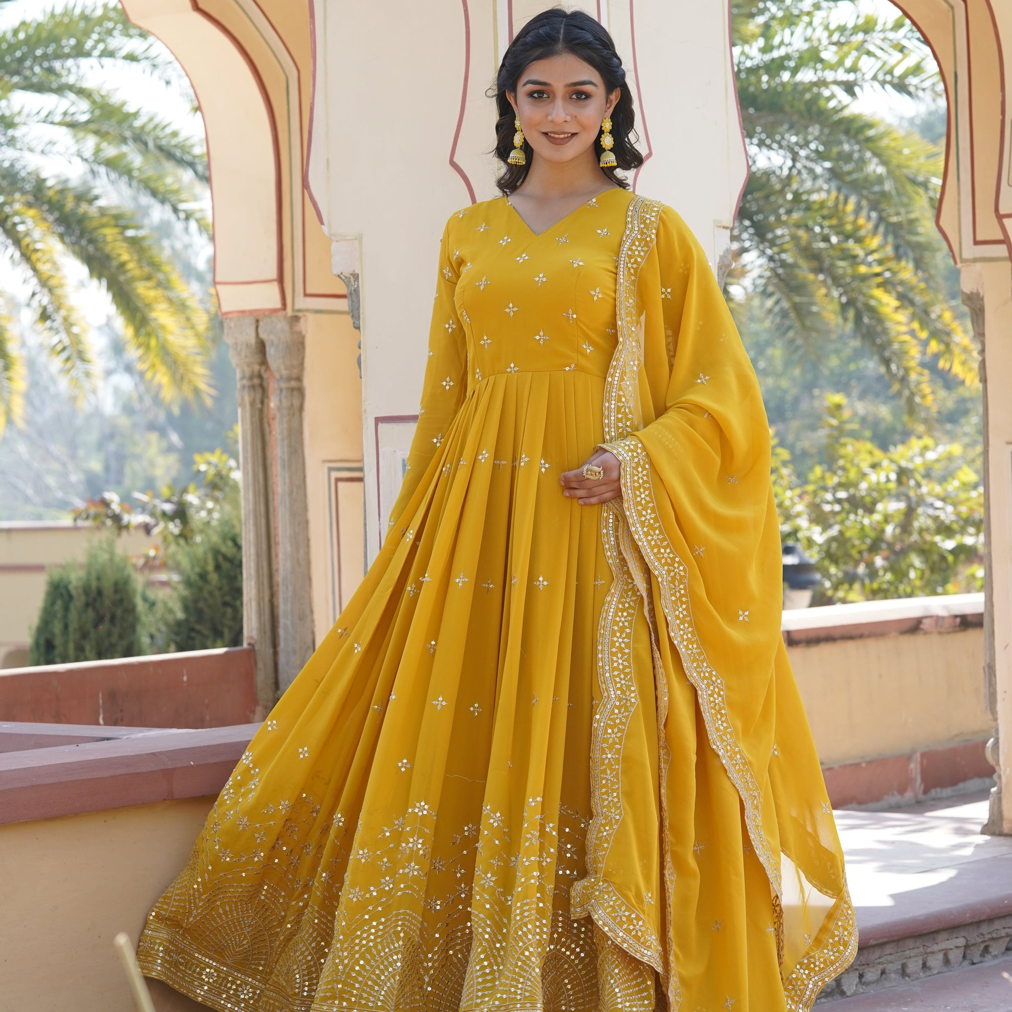 Premium Designer Readymade Gown