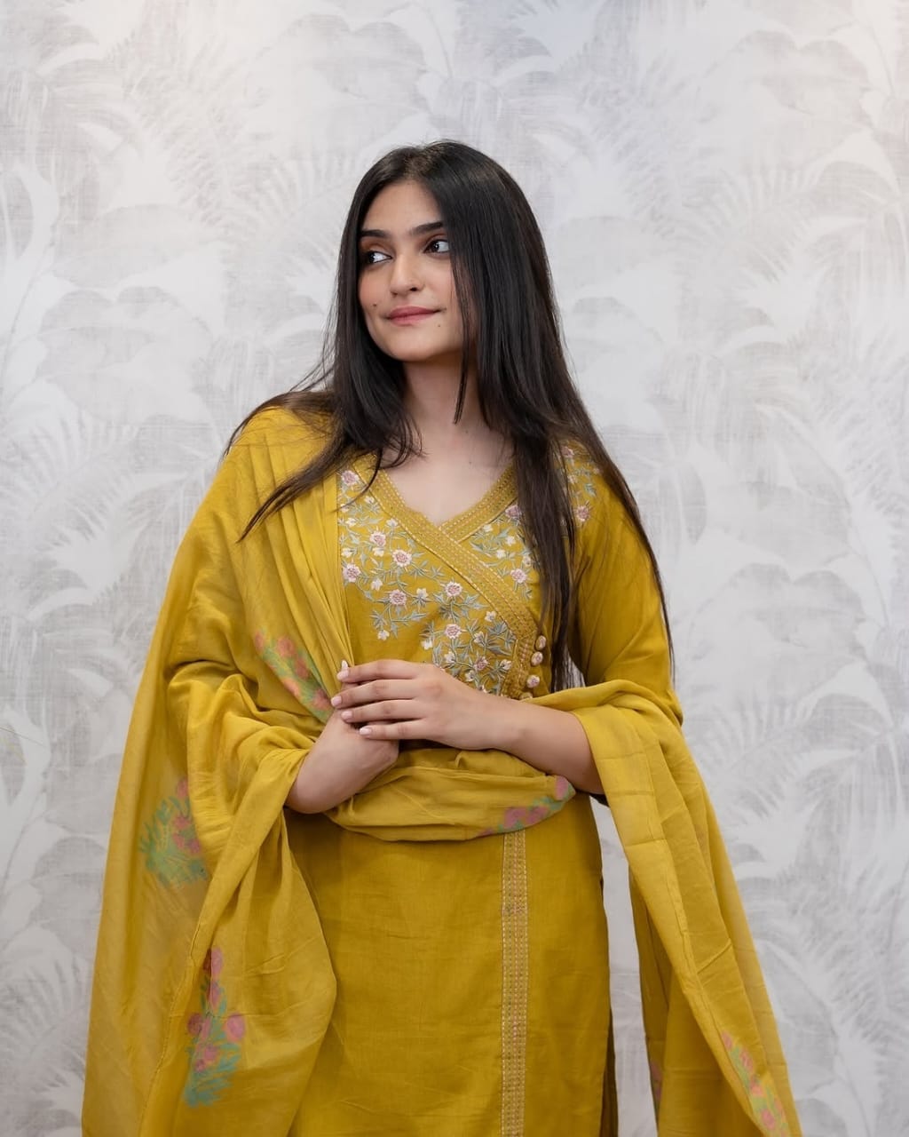 Anarkali kurta set, cotton kurta set, Noorahe 