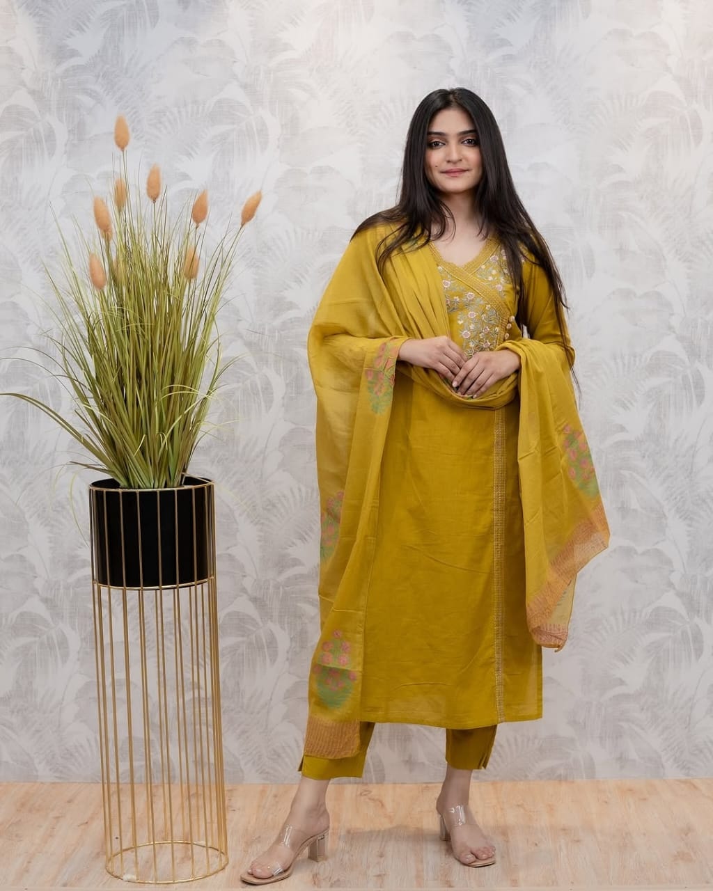 Anarkali kurta set, cotton kurta set, Noorahe 
