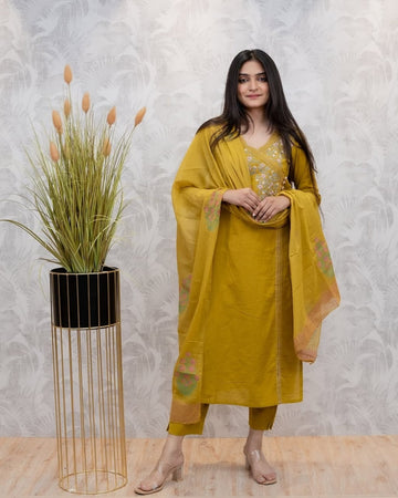 Anarkali kurta set, cotton kurta set, Noorahe 