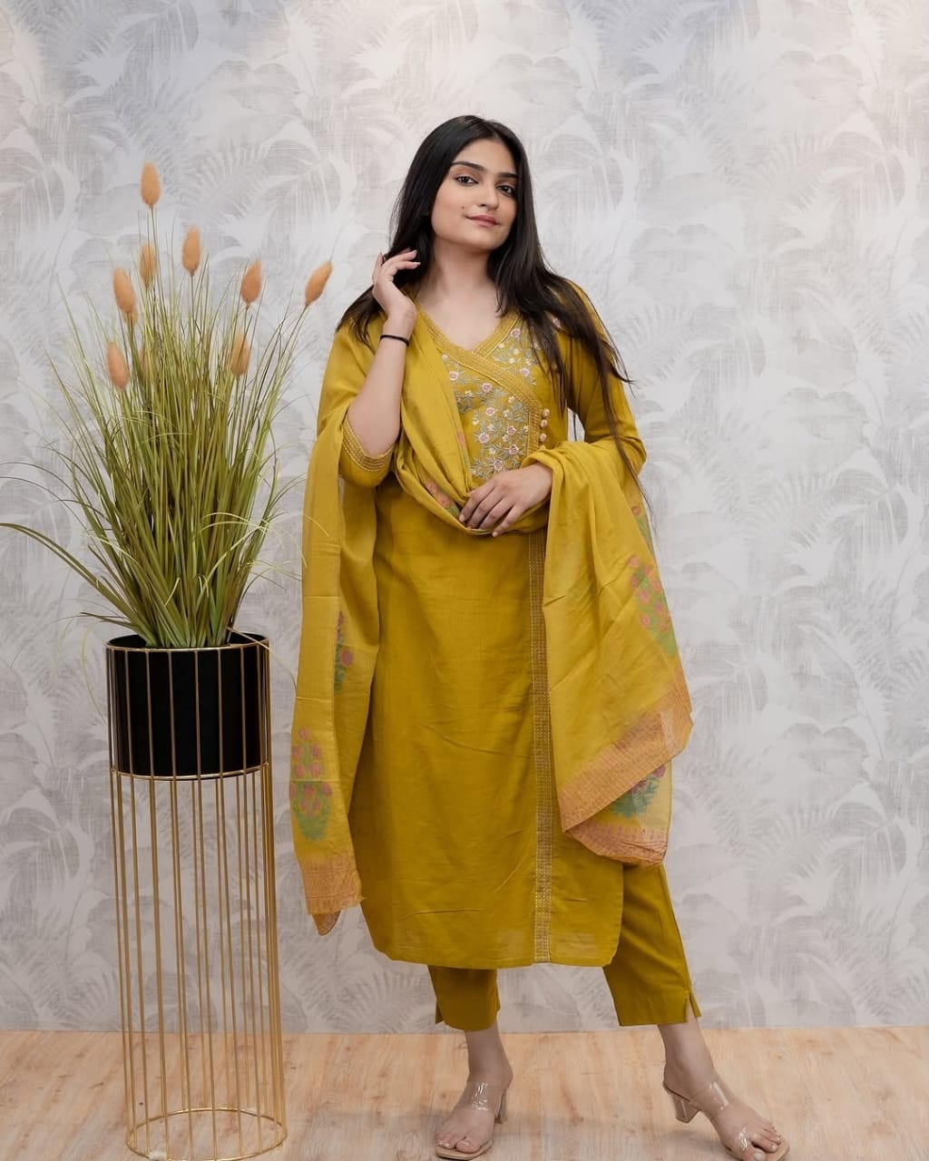 Anarkali kurta set, cotton kurta set, Noorahe 