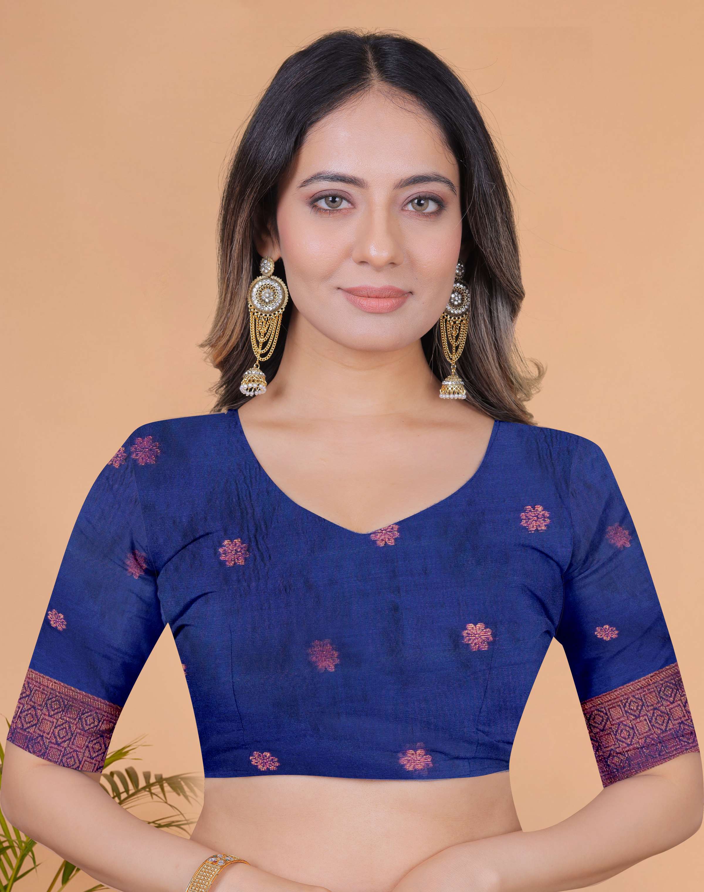 Peacock Aura Banarasi Silk Saree – Teal Green & Royal Purple with Zari Pallu