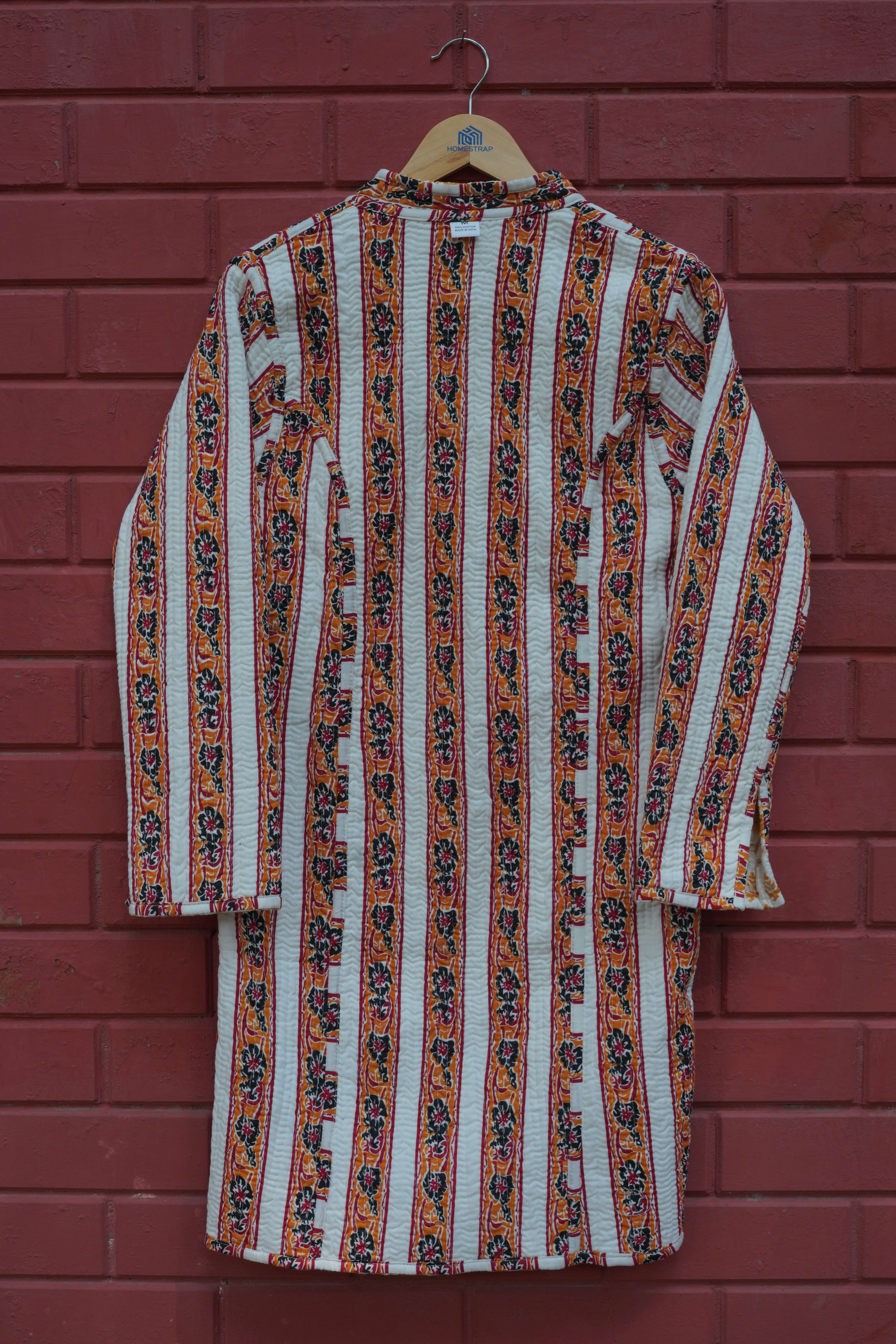 Womens Multti Color Velvet Embroidered Jacket with Floral Design